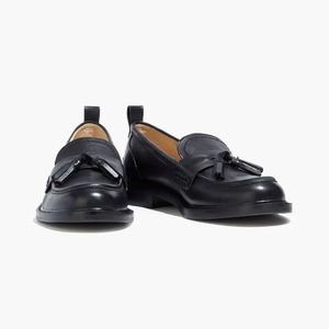 Sam Edelman Womens Caylia Leather Tassel Loafers